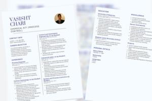 Portfolio for CV/Resume writing